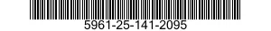 5961-25-141-2095 TRANSISTOR 5961251412095 251412095