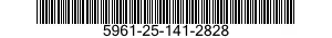 5961-25-141-2828 TRANSISTOR 5961251412828 251412828