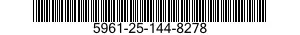 5961-25-144-8278 RECTIFIER,SEMICONDUCTOR DEVICE,UNITIZED 5961251448278 251448278