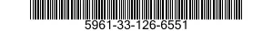 5961-33-126-6551 TRANSISTOR 5961331266551 331266551