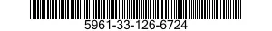 5961-33-126-6724 TRANSISTOR 5961331266724 331266724