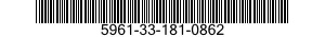 5961-33-181-0862 SEMICONDUCTOR DEVICE ASSEMBLY 5961331810862 331810862