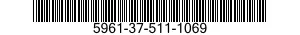 5961-37-511-1069 SEMICONDUCTOR DEVICE,DIODE 5961375111069 375111069