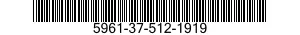 5961-37-512-1919 SEMICONDUCTOR DEVICE ASSEMBLY 5961375121919 375121919