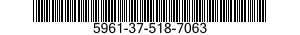 5961-37-518-7063 TRANSISTOR 5961375187063 375187063