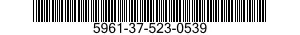 5961-37-523-0539 TRANSISTOR 5961375230539 375230539