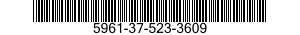 5961-37-523-3609 SEMICONDUCTOR DEVICE,DIODE 5961375233609 375233609