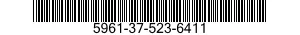 5961-37-523-6411 SEMICONDUCTOR DEVICE,DIODE 5961375236411 375236411