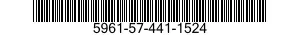 5961-57-441-1524 SEMICONDUCTOR DEVICE,DIODE 5961574411524 574411524