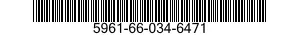 5961-66-034-6471 TRANSISTOR 5961660346471 660346471