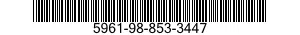 5961-98-853-3447 TRANSISTOR 5961988533447 988533447