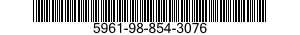 5961-98-854-3076 TRANSISTOR 5961988543076 988543076
