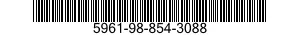 5961-98-854-3088 SEMICONDUCTOR DEVICE,DIODE 5961988543088 988543088