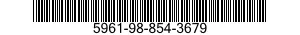 5961-98-854-3679 SEMICONDUCTOR DEVICE 5961988543679 988543679