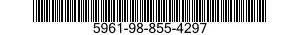 5961-98-855-4297 SEMICONDUCTOR DEVICE 5961988554297 988554297