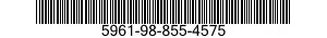 5961-98-855-4575 TRANSISTOR 5961988554575 988554575