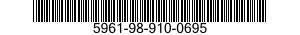 5961-98-910-0695  5961989100695 989100695