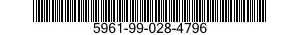 5961-99-028-4796 SEMICONDUCTOR DEVICE,DIODE 5961990284796 990284796