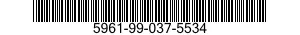 5961-99-037-5534 SEMICONDUCTOR DEVICE,DIODE 5961990375534 990375534