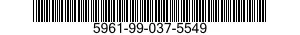 5961-99-037-5549 SEMICONDUCTOR DEVICE,DIODE 5961990375549 990375549