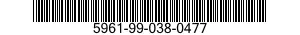5961-99-038-0477  5961990380477 990380477