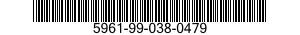 5961-99-038-0479  5961990380479 990380479