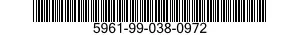 5961-99-038-0972  5961990380972 990380972