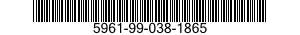 5961-99-038-1865  5961990381865 990381865