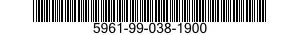 5961-99-038-1900  5961990381900 990381900