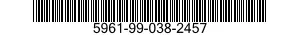 5961-99-038-2457  5961990382457 990382457