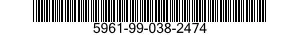 5961-99-038-2474  5961990382474 990382474