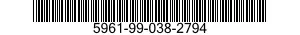 5961-99-038-2794  5961990382794 990382794