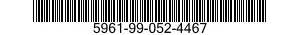 5961-99-052-4467 TRANSISTOR 5961990524467 990524467