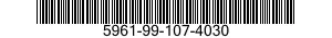 5961-99-107-4030 TRANSISTOR 5961991074030 991074030