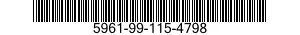 5961-99-115-4798  5961991154798 991154798
