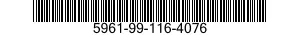 5961-99-116-4076 SEMICONDUCTOR DEVICE,DIODE 5961991164076 991164076