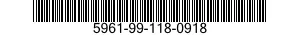 5961-99-118-0918 SEMICONDUCTOR DEVIC 5961991180918 991180918