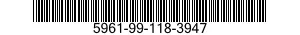 5961-99-118-3947 SEMICONDUCTOR,DIODE 5961991183947 991183947