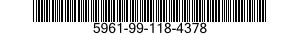 5961-99-118-4378  5961991184378 991184378