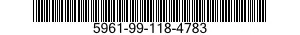 5961-99-118-4783 SEMICONDUCTOR DEVICE,DIODE 5961991184783 991184783