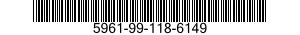 5961-99-118-6149 TRANSISTOR 5961991186149 991186149