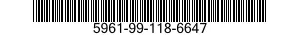 5961-99-118-6647  5961991186647 991186647
