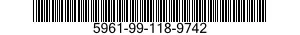 5961-99-118-9742 TRANSISTOR 5961991189742 991189742