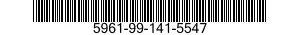 5961-99-141-5547 TRANSISTOR 5961991415547 991415547