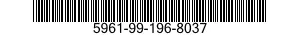 5961-99-196-8037 SEMICONDUCTOR,SPECI 5961991968037 991968037