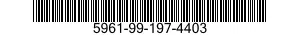5961-99-197-4403 SEMICONDUCTOR,DEVIC 5961991974403 991974403