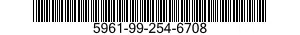 5961-99-254-6708 TRANSISTOR 5961992546708 992546708