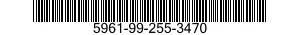 5961-99-255-3470 SEMICONDUCTOR DEVICE,DIODE 5961992553470 992553470