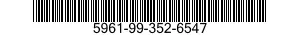 5961-99-352-6547 RECTIFIER,SEMICONDUCTOR DEVICE,UNITIZED 5961993526547 993526547