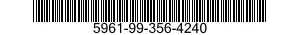 5961-99-356-4240 SEMICONDUCTOR DEVICE 5961993564240 993564240
